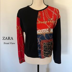 ZARA sweater blouse